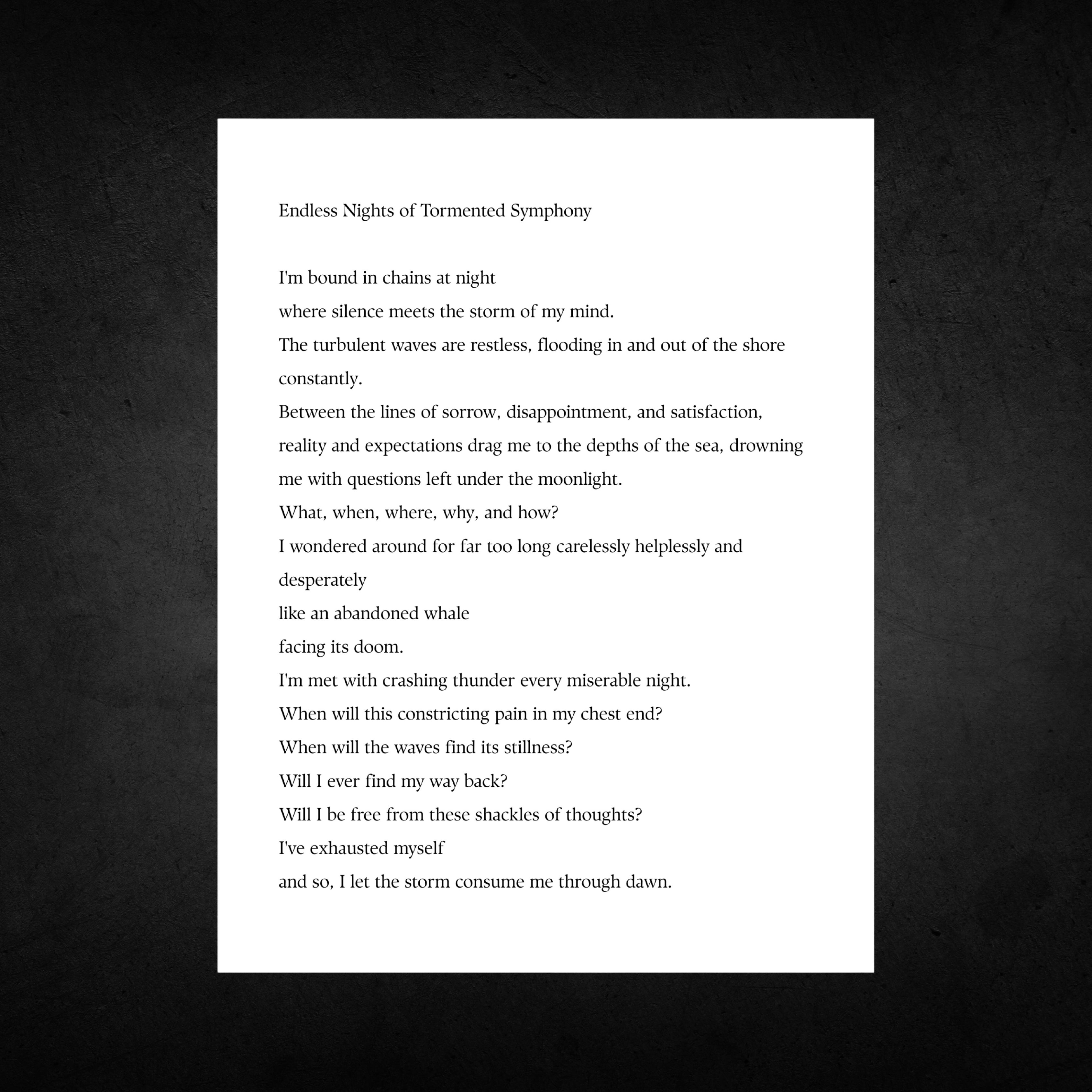 Endless Nights of Tormented Symphony