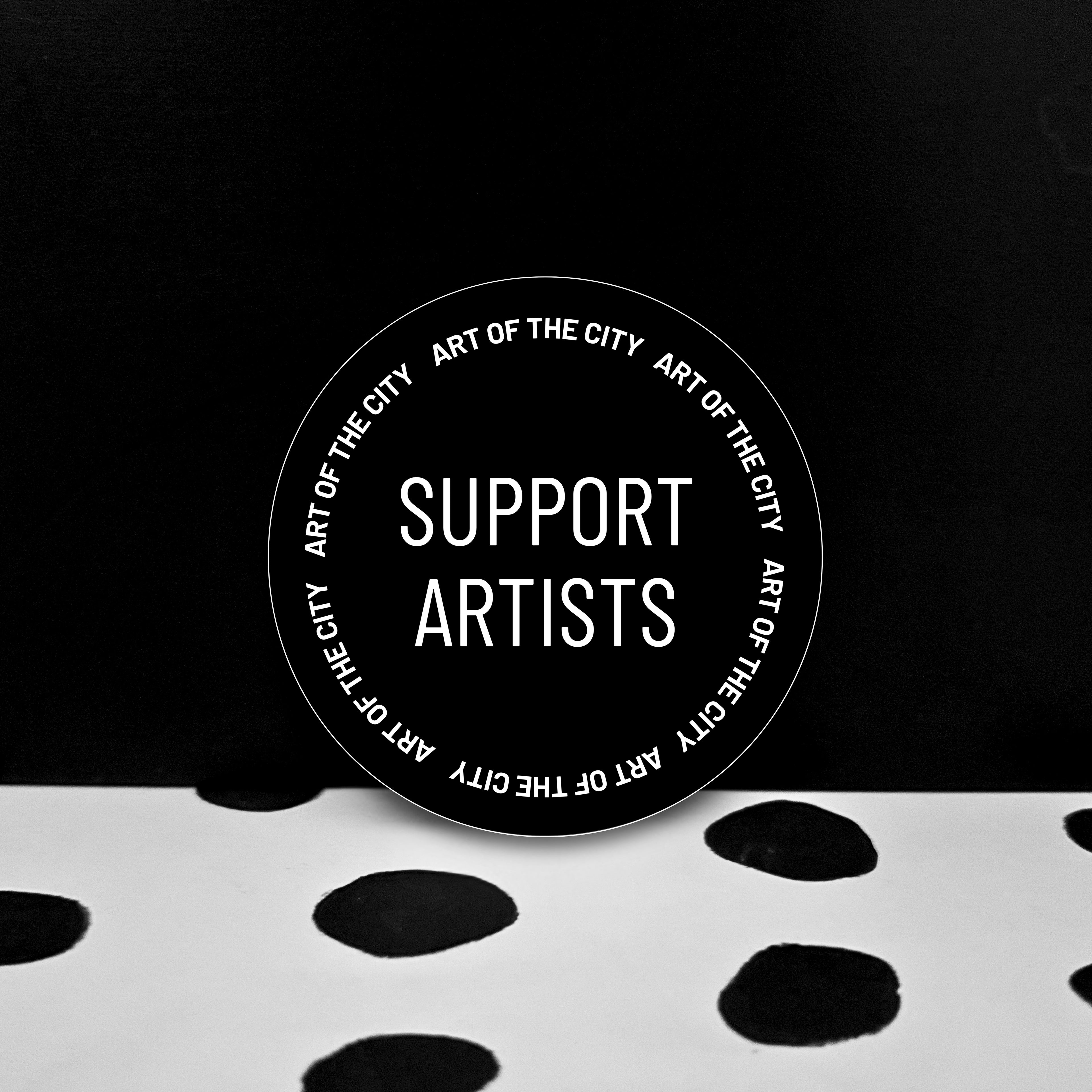Support Artists Sticker
