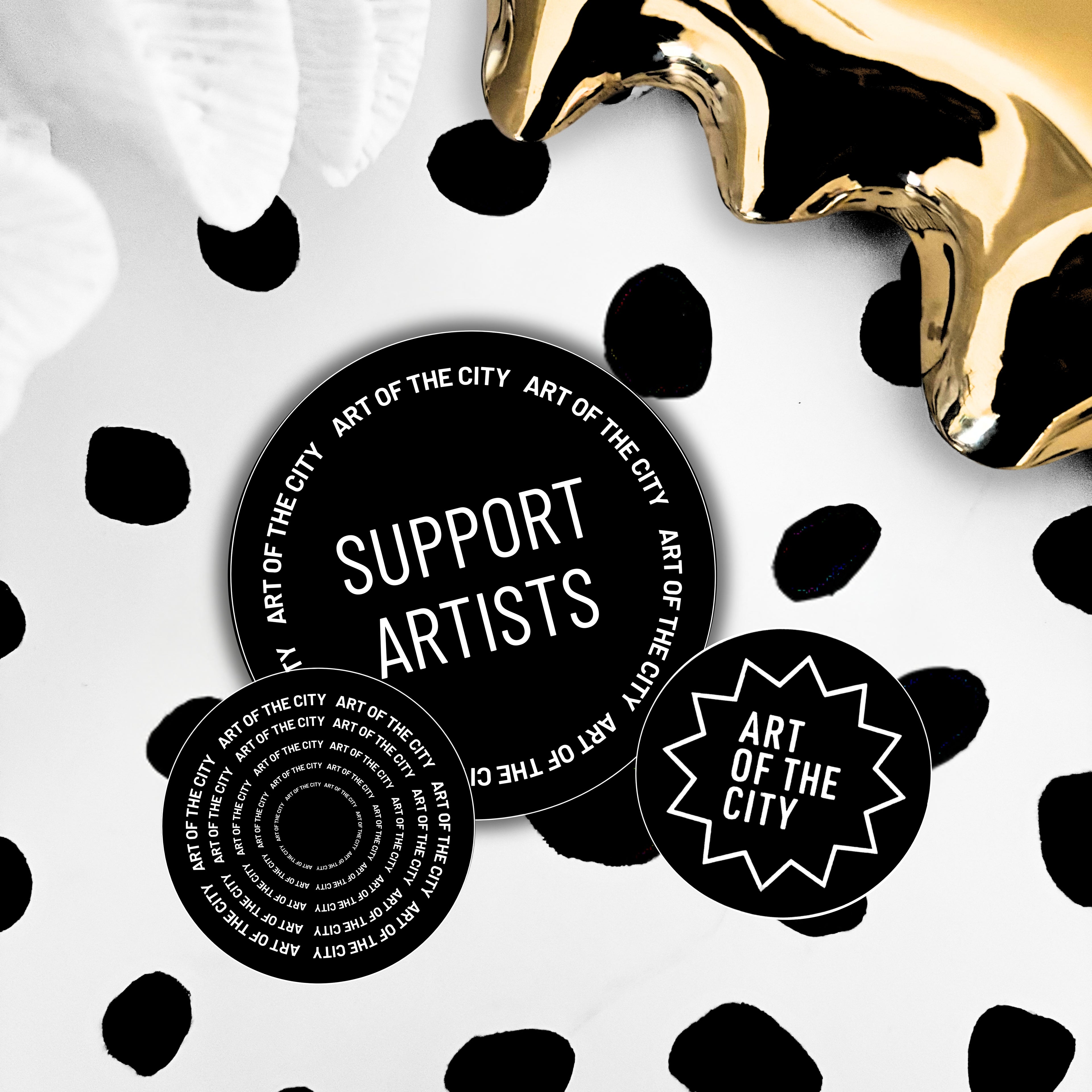 Support Artists Sticker