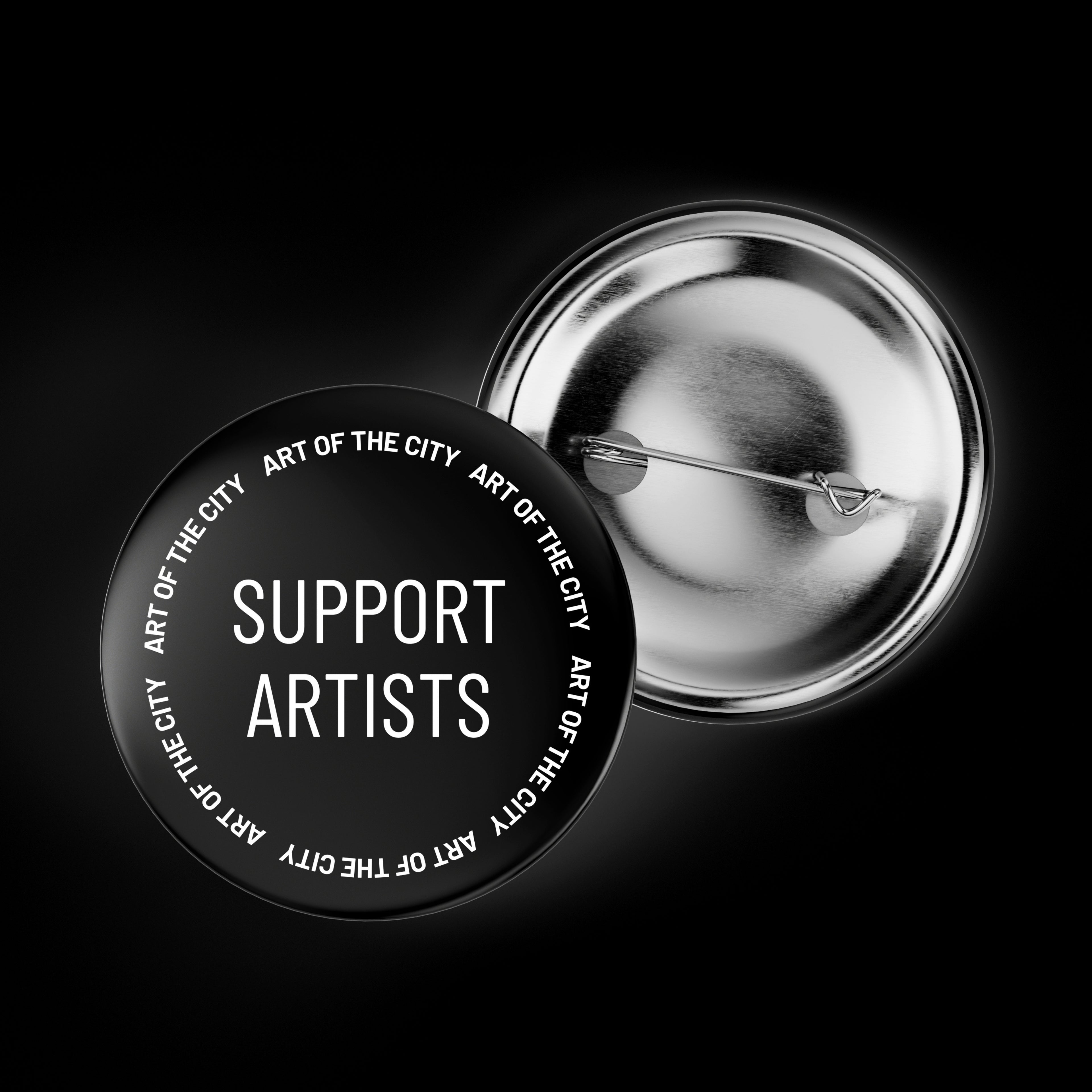 Support Artists Button
