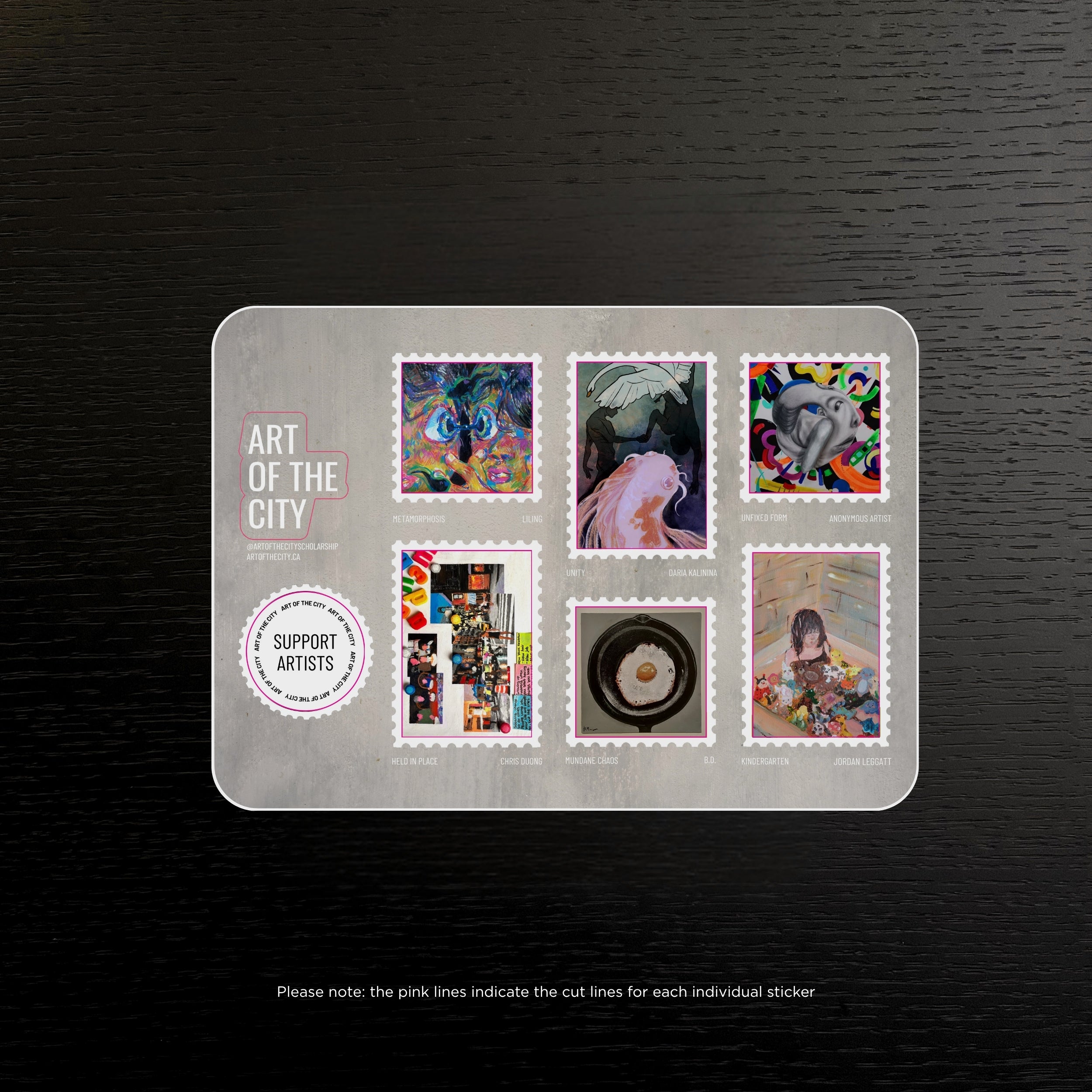 Alumni Collaboration Sticker Sheet
