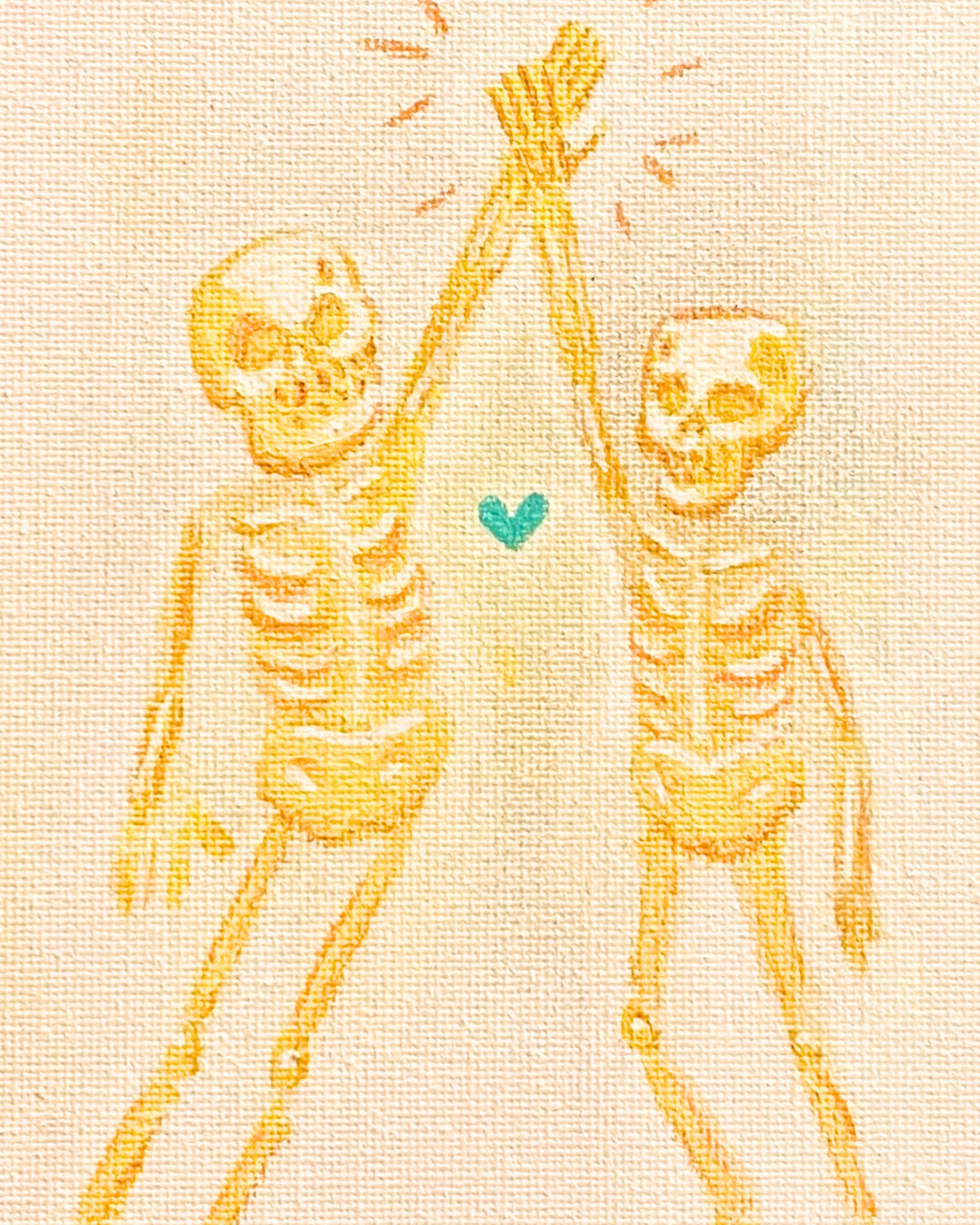 Uniting In The Centre Of This World, With a Graceful High-Five
