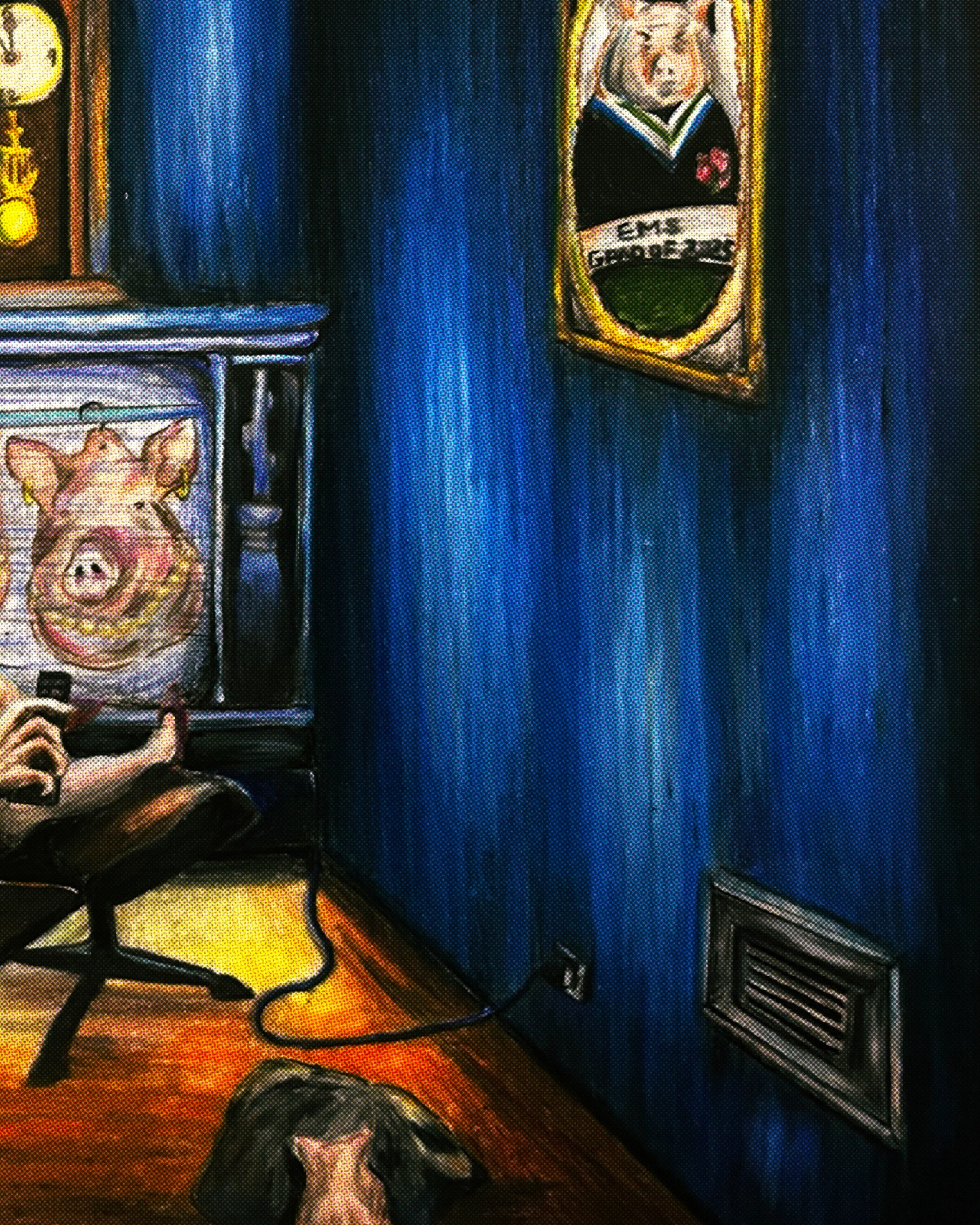 i, the pig’s symphony of sorrow