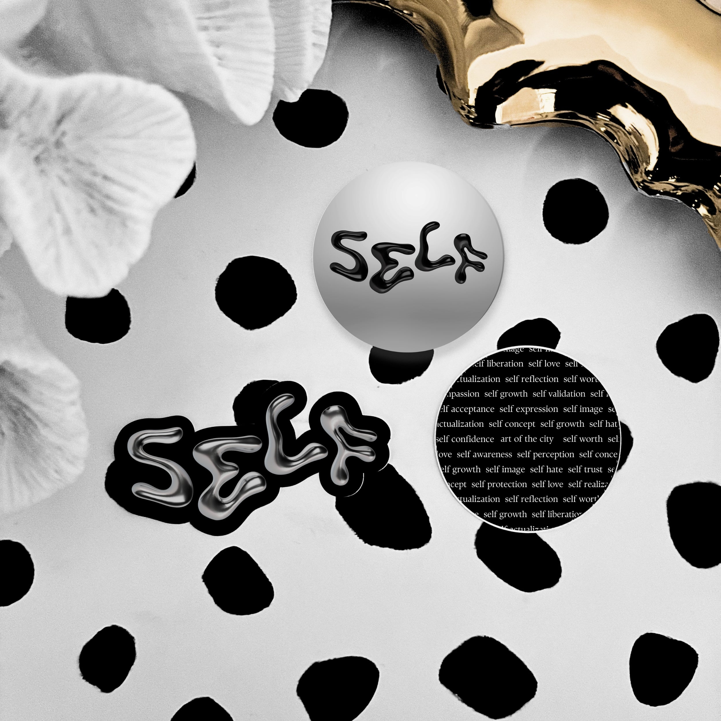 Self Sticker Style 3