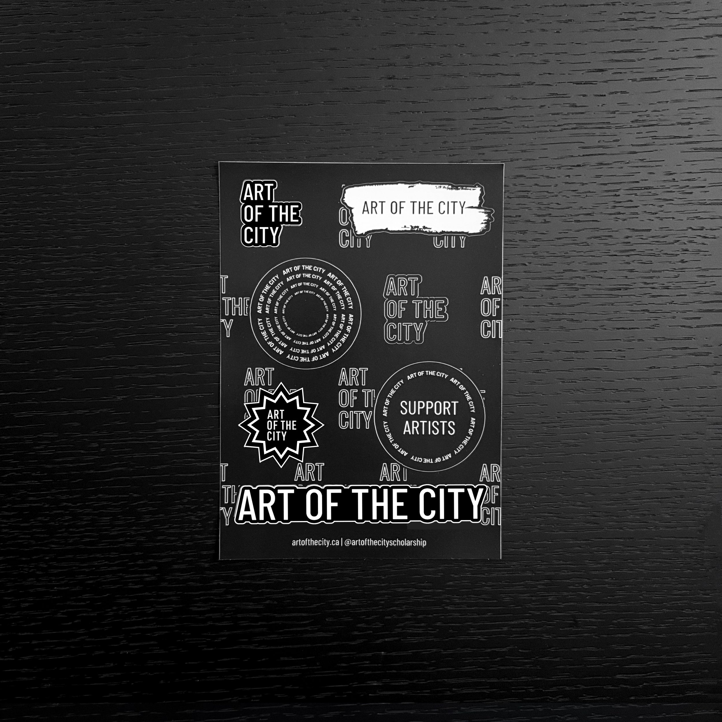 Art of the City Sticker Sheet