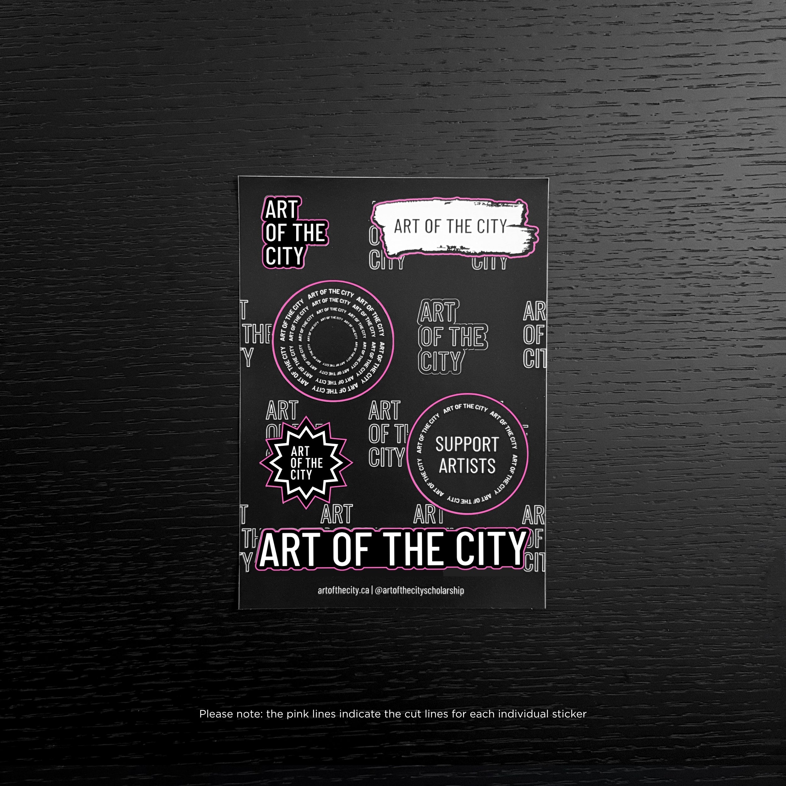 Art of the City Sticker Sheet