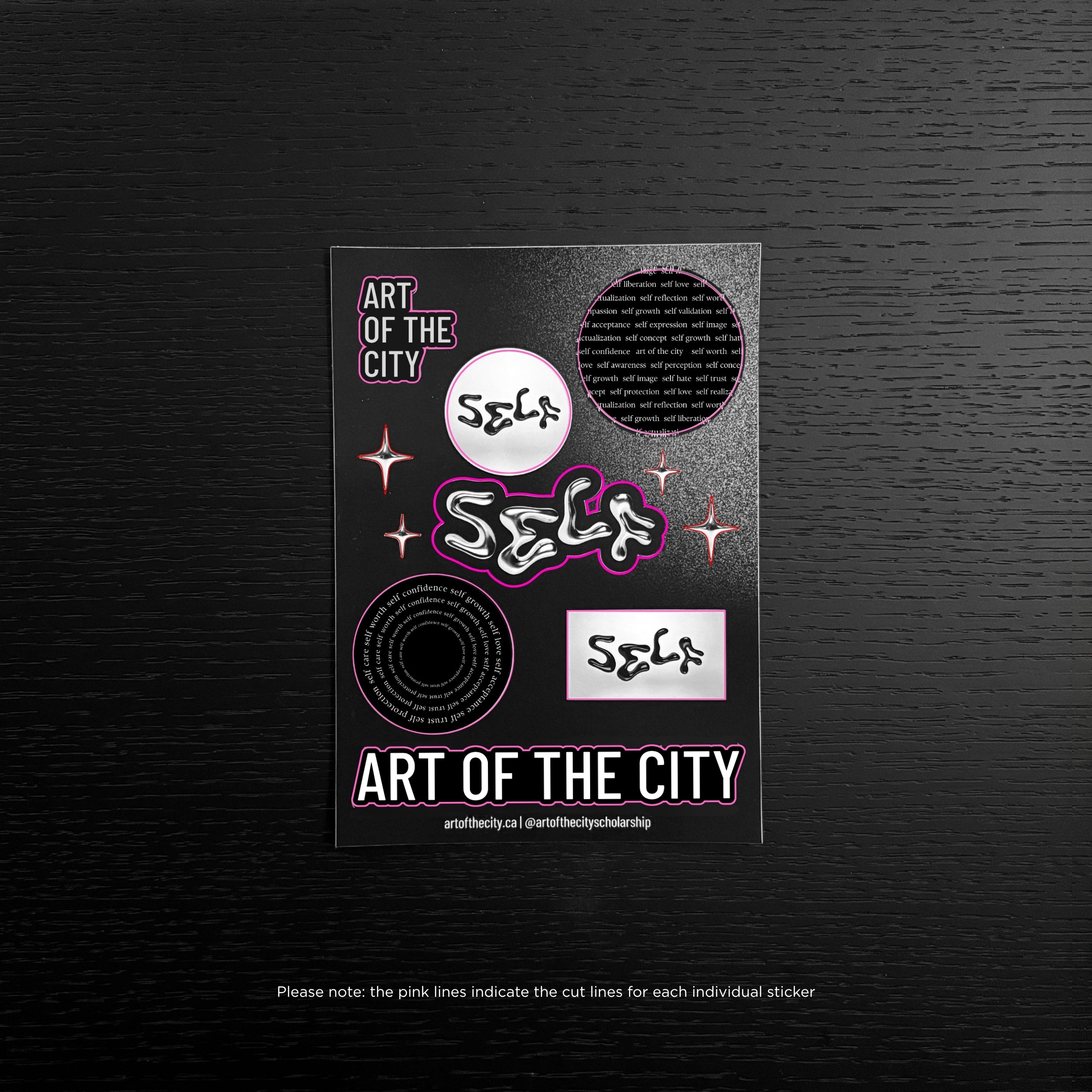 Self Sticker Sheet
